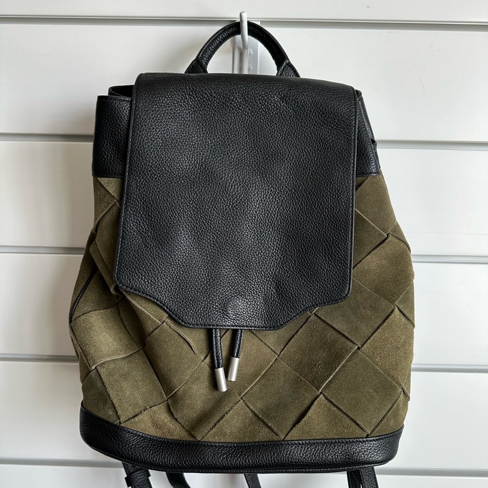 Rag & Bone Quilted Leather Backpack